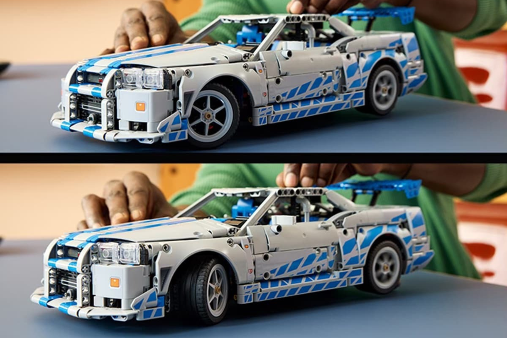 LEGO Technic Nissan Skyline GT-R functie drift